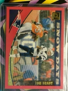 Tom Brady -2018 Donruss- Snow Days Retail Special SP Insert 🌟 Gold Lettering  - Bild 1 von 3