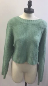 Womans Open Edit Mint Green Sweater size L - Picture 1 of 2
