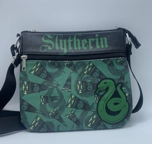 Harry Potter Slytherin Loungefly Umhängetasche Riemen Geldbörse simuliertes Leder - Bild 1 von 9