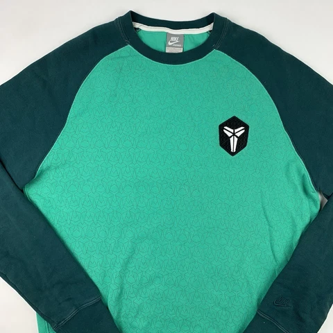 Nike Kobe Bryant Mamba Crewneck Sweatshirt Mens Large Jade Chinese New Year CNY Cover