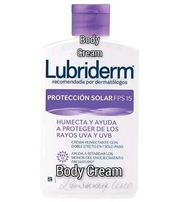 Crema corporal Lubriderm FPS 15 400 ml 13,5 oz Foto 1 de 4