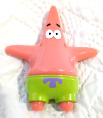Bob Esponja Pantalones Cuadrados Casa Fiesta 2001 Colección Wendy’s Patrick Star Juguete 4" Foto 1 de 4