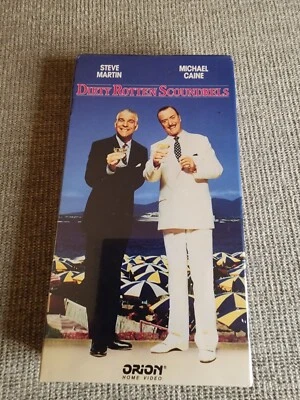 Brand New 1989 DIRTY ROTTEN SCOUNDRELS VHS TAPE SEALED UNOPENED WATERMARK - Image 1 of 2