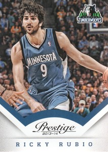 2013-14 Prestige Basketball #86 Ricky Rubio