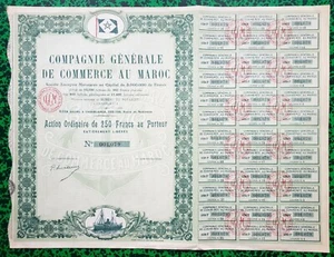 Maroc - Casablanca 124 Route de Médiouna - Déco Cie Commerciale Coloniale 1920 - Bild 1 von 1