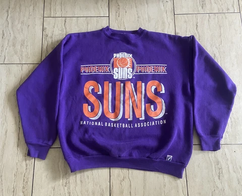 Vintage Phoenix Suns Sweatshirt  NBA...Logo 7...Size L Cover
