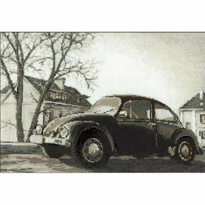 Riolis 1177 Voiture Coccinelle Broderie Point de croix compté Aida 5.4 - Imagen 1 de 8