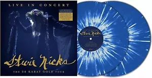 Stevie Nicks Live In Concert 24 Karat Gold BLUE & WHITE SPLATTER 2LP NEW SEALED - Picture 1 of 3