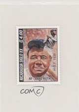 1995 Nicaragua Siglo XX Grandes Jugadores de Beisbol Postal Stamps Babe Ruth HOF