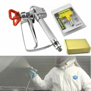 TOP VAT Airless Hochdruck Spritzpistole Wandfarbe Lacke Lasuren sprühen 3600PSI - Bild 1 von 1