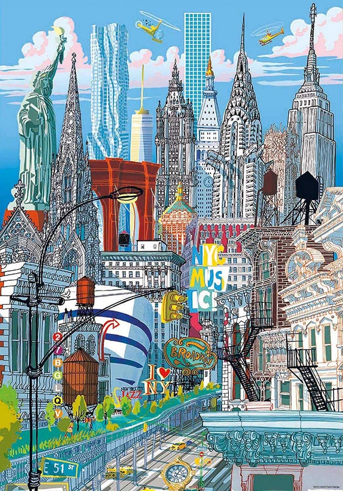Educa New York 200 Piece Jigsaw Puzzle