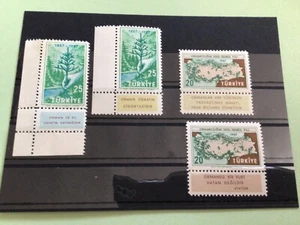 Turkey 1957 mint never hinged stamps Ref A8915 - Picture 1 of 2