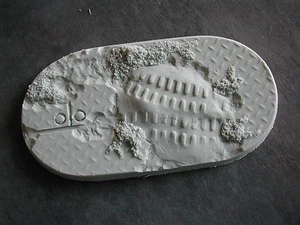 1 x SOCLE /BASE 40x80MM  RESINE TEXTUREE/TEXTURED MOTOS/BIKE #BADIA450 - Imagen 1 de 1