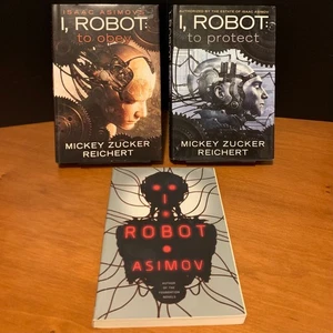 I, Robot Bundle: I, Robot, To Obey, To Protect, Isaac Asimov Science Fiction Lot - Picture 1 of 4