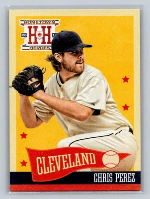 2013 Panini Hometown Heroes #188 Chris Perez   Cleveland Indians - Image 1 of 2