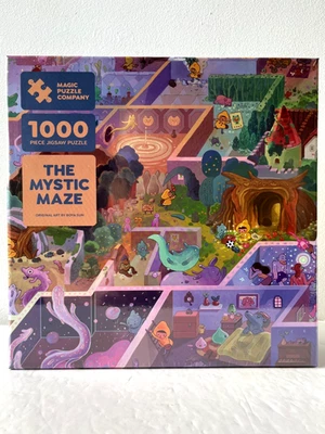 NEW & SEALED Magic Puzzle Company The Mystic Maze 1000 pieces adult jigsaw 28” - Image 1 of 4