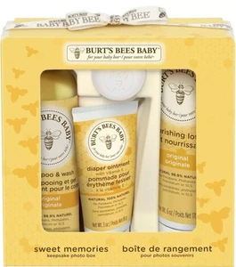 Burt's Bees For Your Baby Bee Sweet Memories Keepsake Box BNIB - Picture 1 of 7