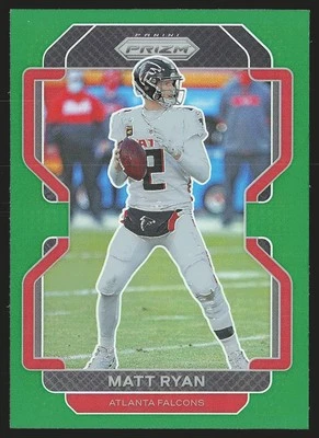 2021 Panini Prizm #324 Matt Ryan Green - Image 1 of 2