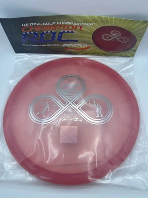 Innova Disc Golf 2009 USDGC Magenta Champ Roc Nate Doss In Package With COA 180g - Image 1 of 2