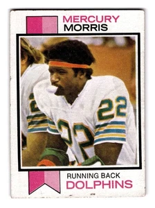 1973 TOPPS #48 MERCURY MORRIS MIAMI DOLPHINS - Bild 1 von 2