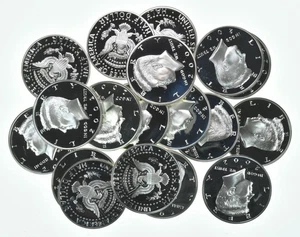 Lot (20) 2002-S Kennedy Half Dollar Proof 90% Silver $10 Face Value *6546 - Picture 1 of 4
