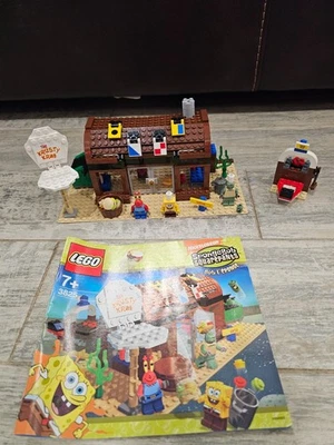 LEGO Spongebob KRUSTY KRAB 3825 RETIRED SET Complete with Manual - Image 1 of 4