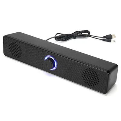 PC-Soundbar, Kabelloser Bluetooth-Lautsprecher, über USB mit Strom Versorgt5061 - Bild 1 von 4