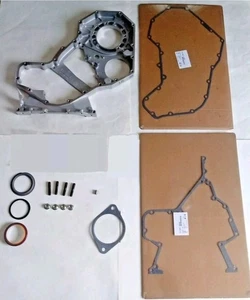 UPDATED P PUMP Timing Gear Case Housing KIT Seal W/ Sleeve 94-98 5.9 Cummins  - Bild 1 von 5