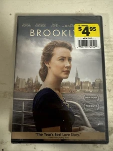 NEW SEALED Brooklyn (DVD, 2015) Saoirse Ronan, Emory Cohen - Picture 1 of 2