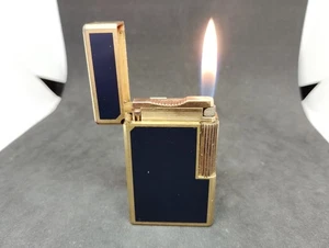 Vintage DuPont Gasfeuerzeug Navy Lacquer Line1L funktionstüchtiger Zustand - Bild 1 von 8