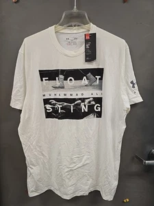 Under Armour Herren Loose Heat Gear Muhammad Ali Float Sting T-Shirt Neu mit Etikett Large - Bild 1 von 13