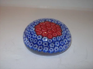 Amazing Huge 4” X 3”MILLIFIORI Paperweight Signed “VENI” Dante Veni Murano! - Picture 1 of 5