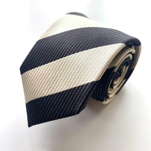 Holliday Brown BEAMS F Tie Stripe Tie Brown Used with Box - Picture 1 of 7
