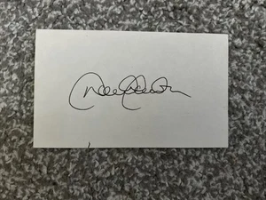 Derek Jeter Signed Index Card - Purchased At An Auction- No Certificate - Picture 1 of 2