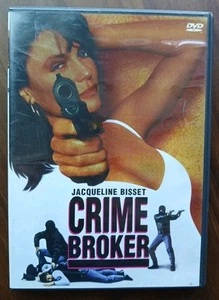 Crime Broker DVD Vintage Original 1993 Release OOP Jacqueline Bisset Insert  - Imagen 1 de 3