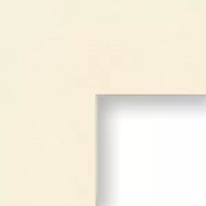 Craig Frames Mojave Cream Mat With a Bevel Cut Opening For a Picture Frame - Picture 1 of 2