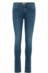 ICHI Damen Skinny Denim Jeans ERIN GATIN DARK blau Größe W28 L32 NEU mit Etikett - Bild 1 von 10