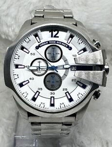NIB Diesel Awesome "ONLY THE BRAVE" Quartz Chronograph All Functional Working