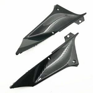 2Pcs Carbon Fiber LH&RH Battery Fairing Side Cover For Yamaha YZF R1 2002-2003 - Foto 1 di 12