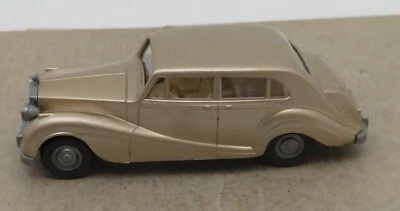 Micro Wiking Ho 1/87 Rolls-Royce Silver Wraith 1951 Beige Nacré Senza Scatola - Immagine 1 di 4