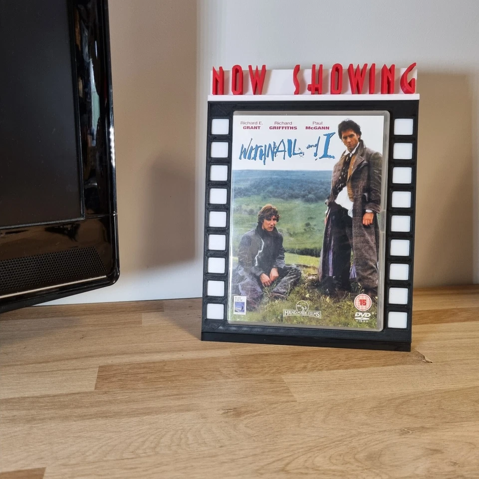 DVD and Blu-ray Now Showing Now Playing Display Stand Film DVD Bluray Movie - Image 1 of 4