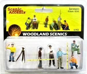 O Scale Woodland Scenics A2741 landschaftlich reizvolle Akzente Vermesser (6) Stck. - Bild 1 von 1