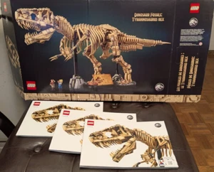 LEGO 76968 TYRANNOSAURUS REX Box & 3 Instruction Manuals NO BRICKS! - Picture 1 of 8