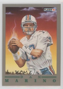 1991 Fleer Pro Vision Dan Marino #5 HOF