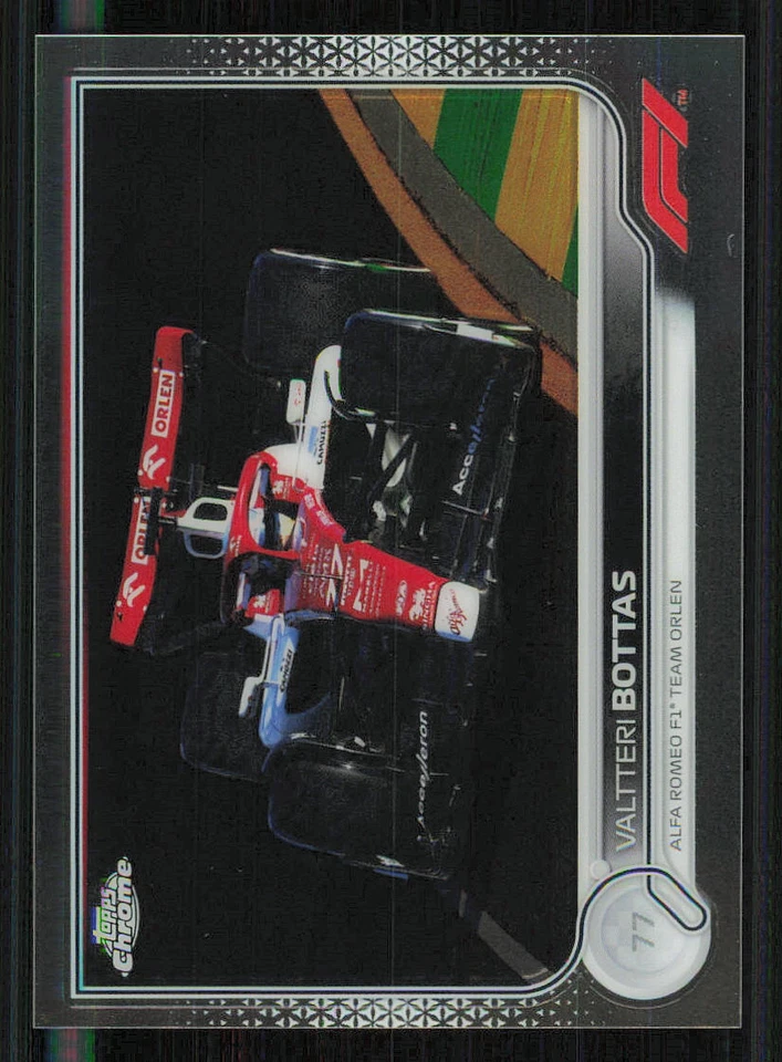 2022 Topps Chrome Formula 1 #59 Valtteri Bottas - Image 1 of 2