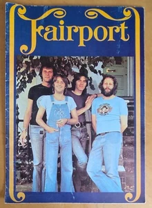 FAIRPORT CONVENTION 1976 TOUR PROGRAMME - PEGG,NICOL,SWARB & ROWLAND - GOOD.COND - Picture 1 of 3