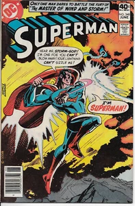 Superman #348 DC 1980 Native American Rain God shaman Gerry Conway Ross Andru VF - Picture 1 of 2