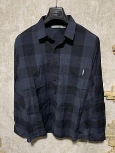Camisa Icebreaker Lana Cuadros Botón Talla M - Imagen 1 de 10