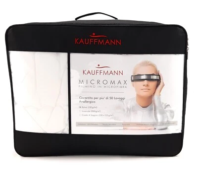 Piumino interno bianco in fibra anallergica "MICROMAX" Kauffmann - Immagine 1 di 4