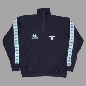 FELPA LAZIO KAPPA VINTAGE GIACCA TRAINING JACKET ENTRENAIMENTO VINTAGE 1987-1989 - Imagen 1 de 12